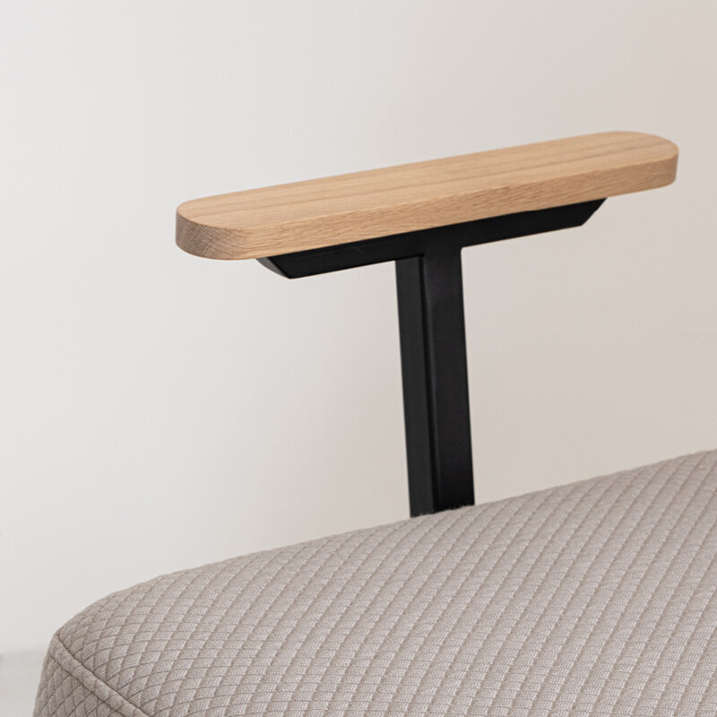 Design modern sofa | Ode lounge chair with armrest 1 twillweave 230 | Studio HENK | Listing_image