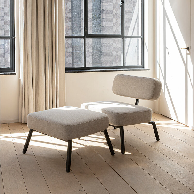 Design modern sofa | Ode lounge chair 1 twillweave 230 | Studio HENK | 