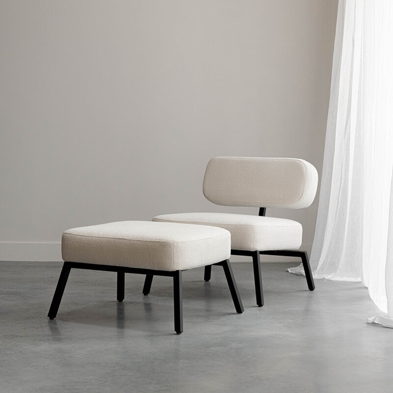 Design modern sofa | Ode lounge chair 1 twillweave 230 | Studio HENK | 