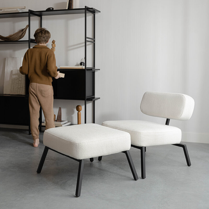 Design modern sofa | Ode lounge chair 1 twillweave 230 | Studio HENK | 