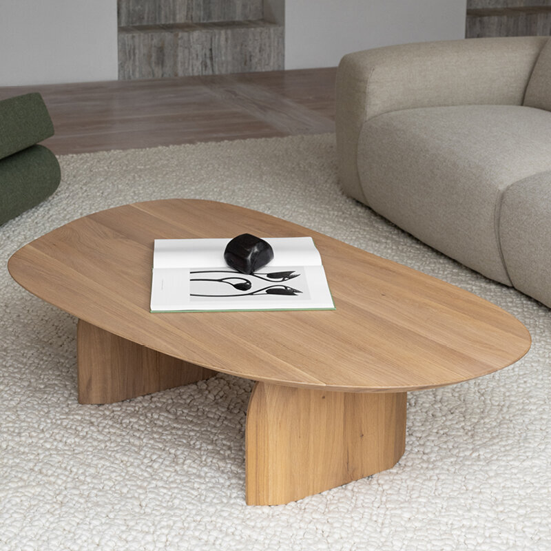 Design Coffee Table | Slot Coffee Table Oak hardwax oil natural light 3041 | Oak hardwax oil natural light 3041 | Studio HENK| 