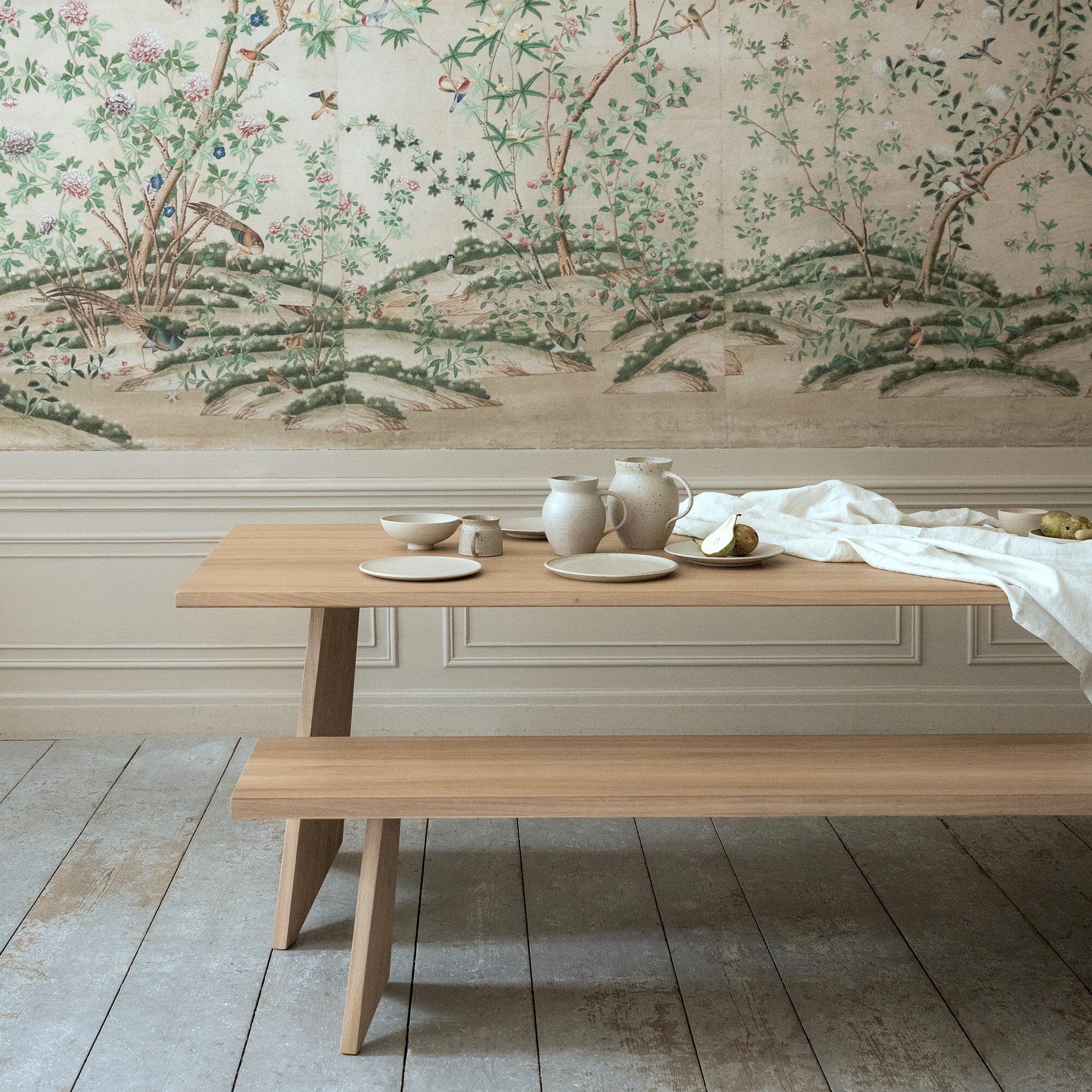 Rectangular Design dining table | Butterfly Wood Dining Table Walnut naturel lacquer | Walnut naturel lacquer | Studio HENK | 