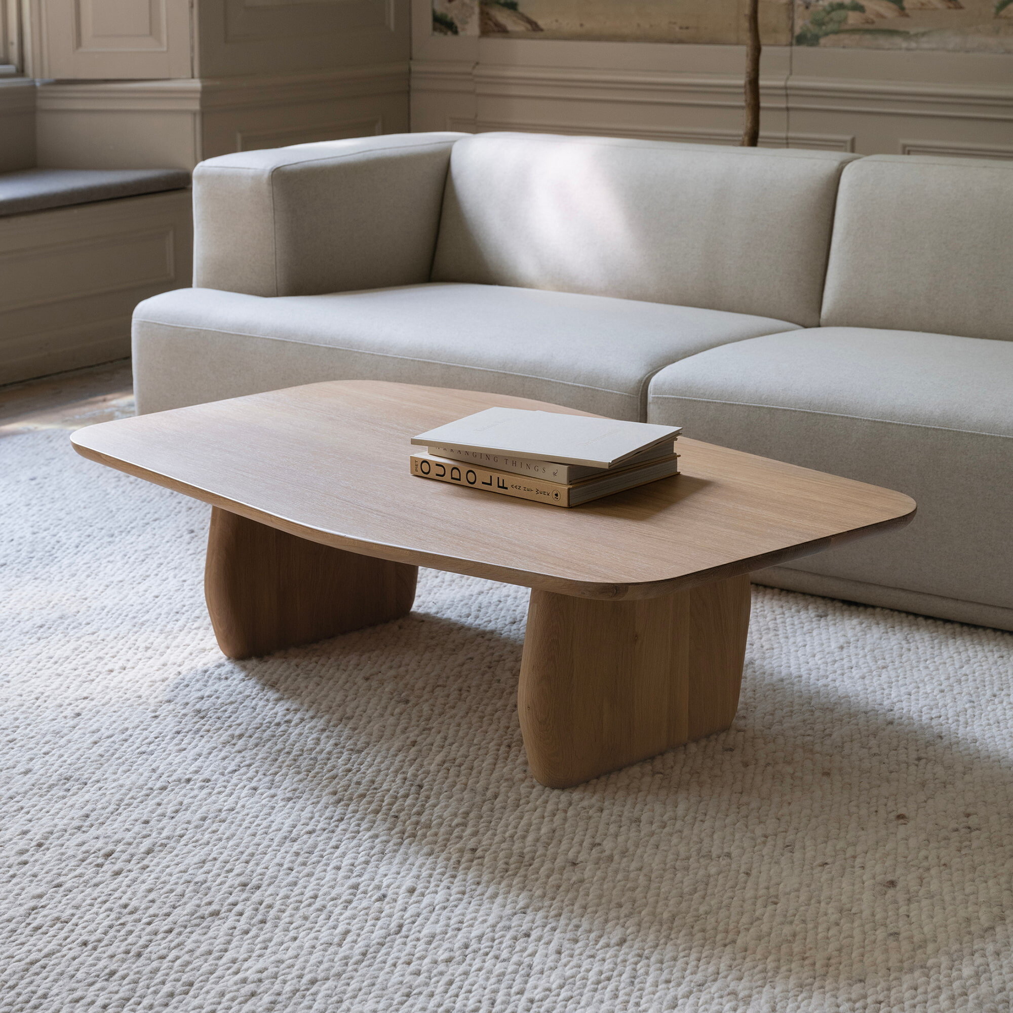 Design Coffee Table | Slant Coffee Table Walnut naturel lacquer | Walnut naturel lacquer | Studio HENK | 