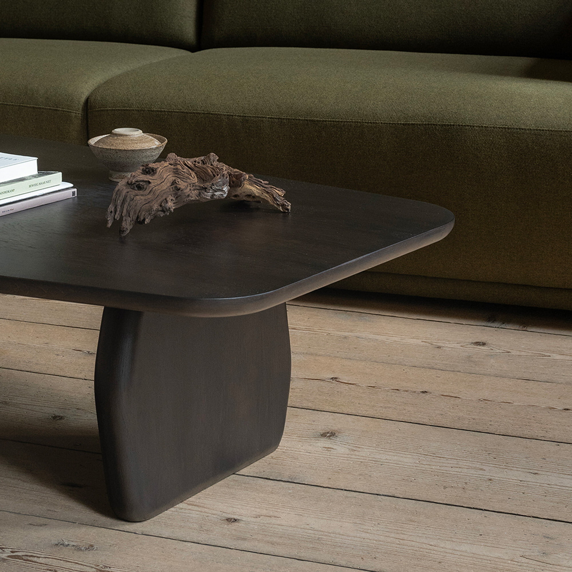 Design Coffee Table | Slant Coffee Table Walnut naturel lacquer | Walnut naturel lacquer | Studio HENK | 