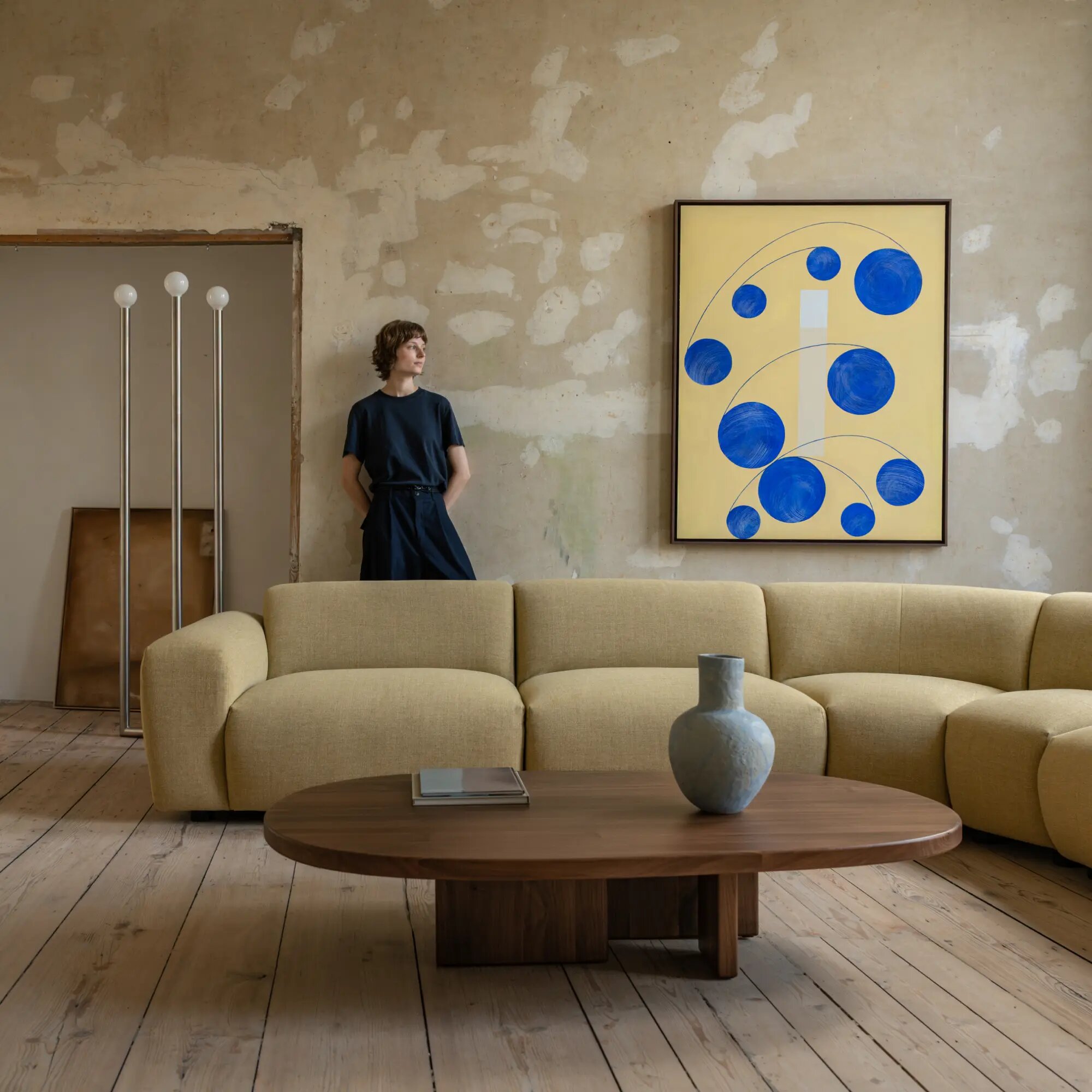 Design modern sofa | Cosy 3.5 seater Beige | Studio HENK | 