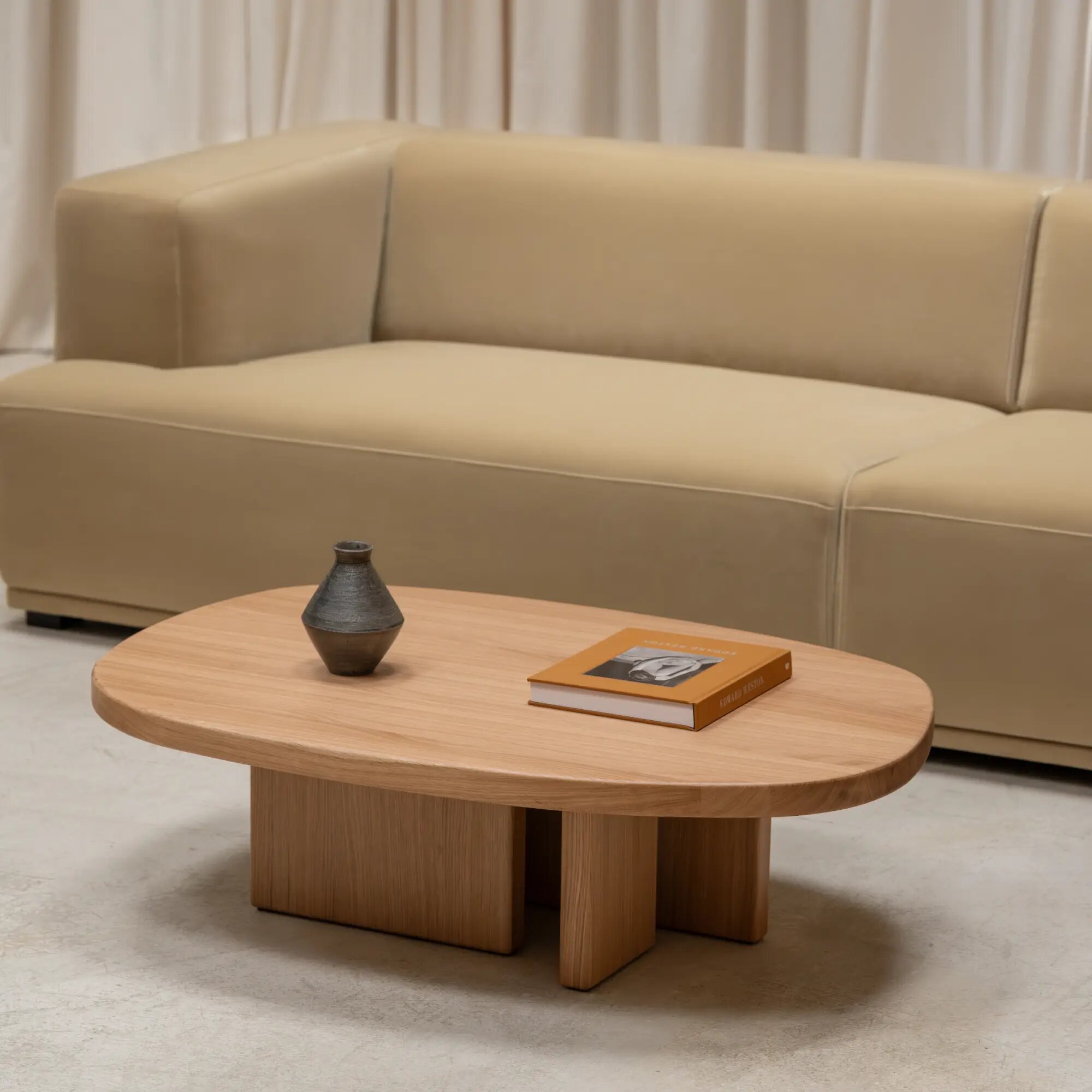 Design Coffee Table | Federico 4 Coffee Table Oak natural lacquer | Oak natural lacquer | Studio HENK | 