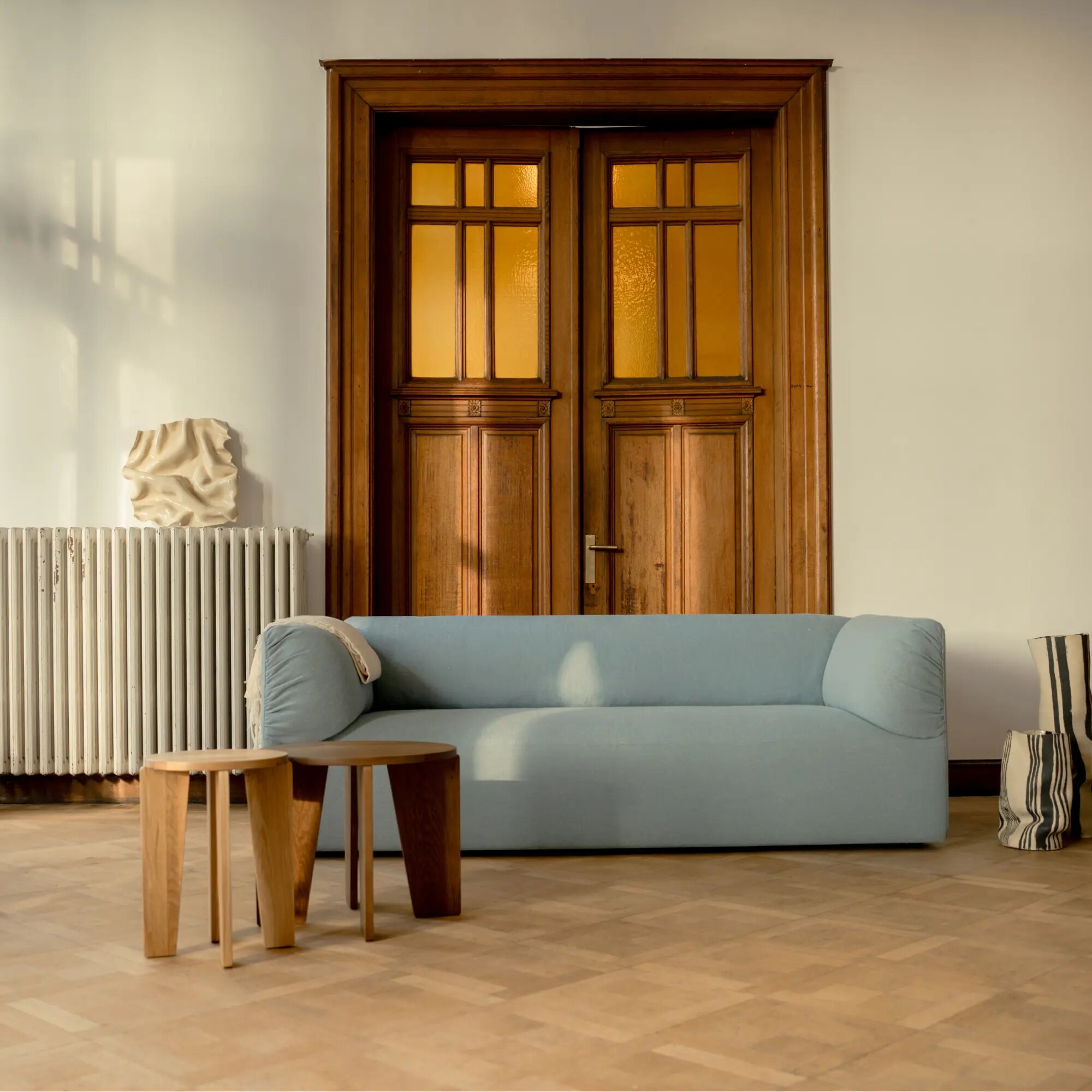 Design modern sofa | Unfold 3 seater Blue | Studio HENK | 