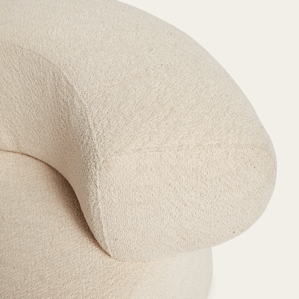 Design modern sofa | Luna lounge chair 1 seater 1 tonus4 508 | Studio HENK | 