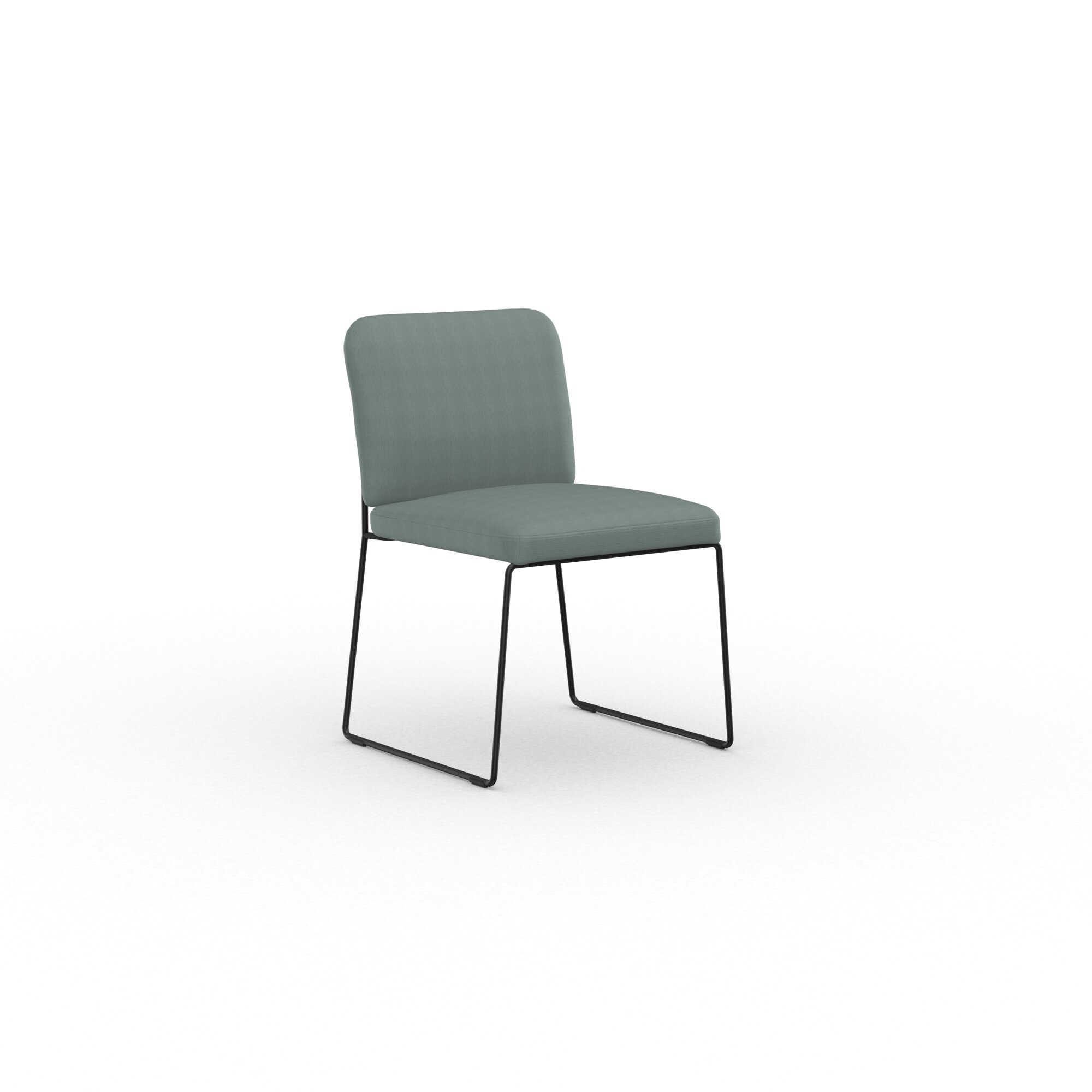 Design modern dining chair | Unfold Chair Green steelcuttrio3 966 | Studio HENK | 