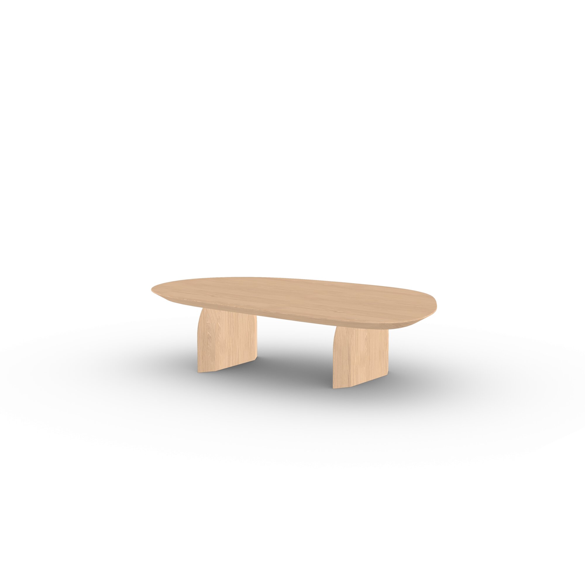 Design Coffee Table | Slot Coffee Table Oak hardwax oil natural light 3041 | Oak hardwax oil natural light 3041 | Studio HENK| 