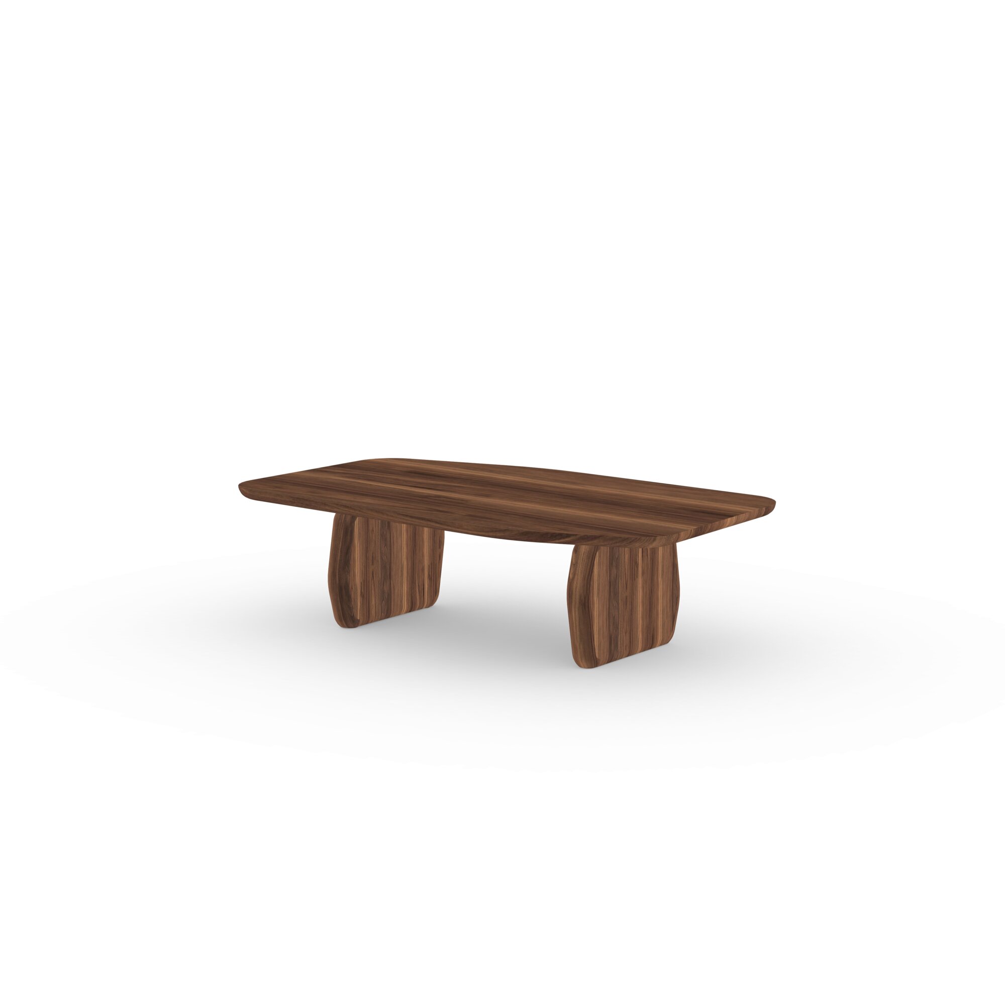 Design Coffee Table | Slant Coffee Table Walnut naturel lacquer | Walnut naturel lacquer | Studio HENK | 