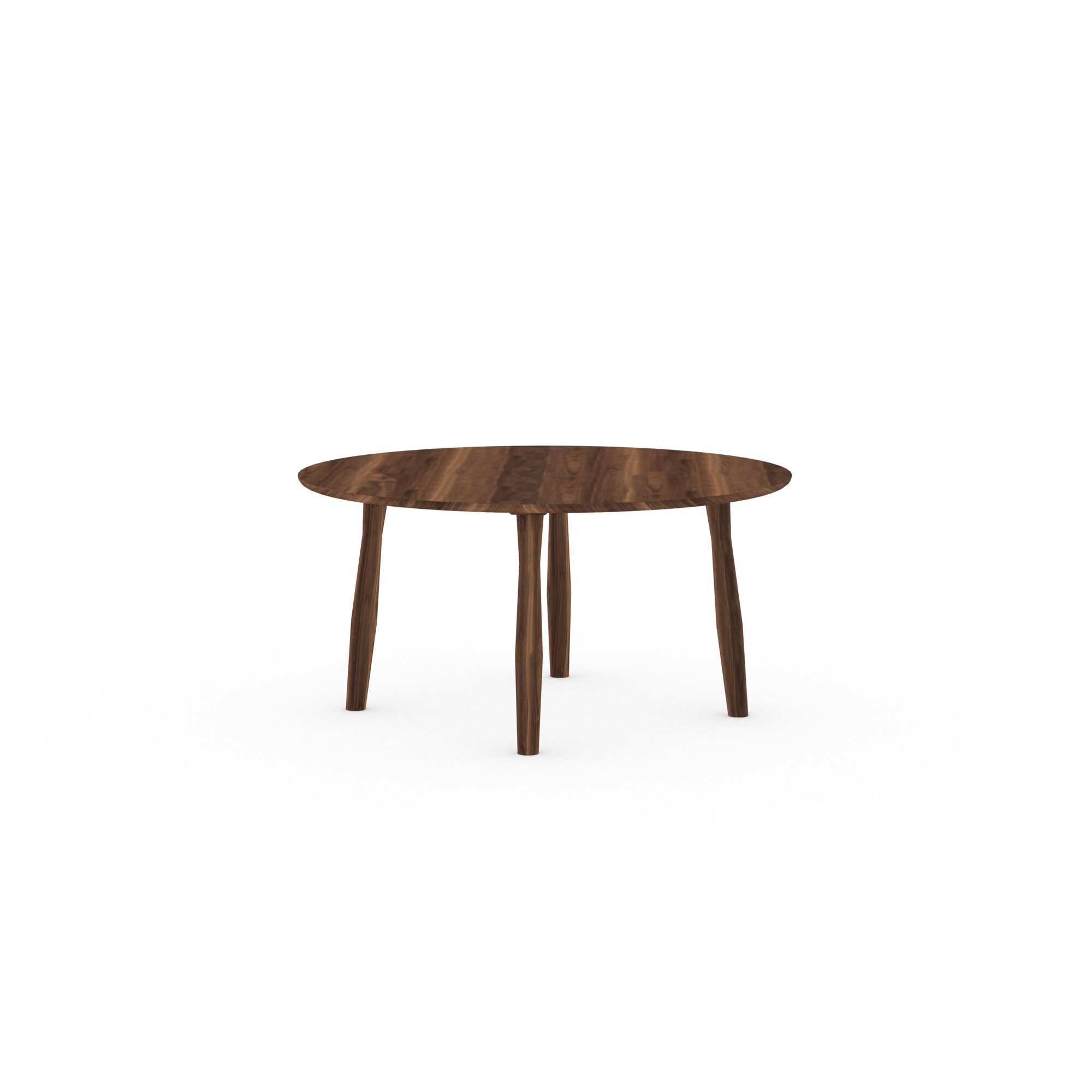 Ronde Design dining table | Dansk Quadpod  Walnut naturel lacquer | Walnut naturel lacquer | Studio HENK | 