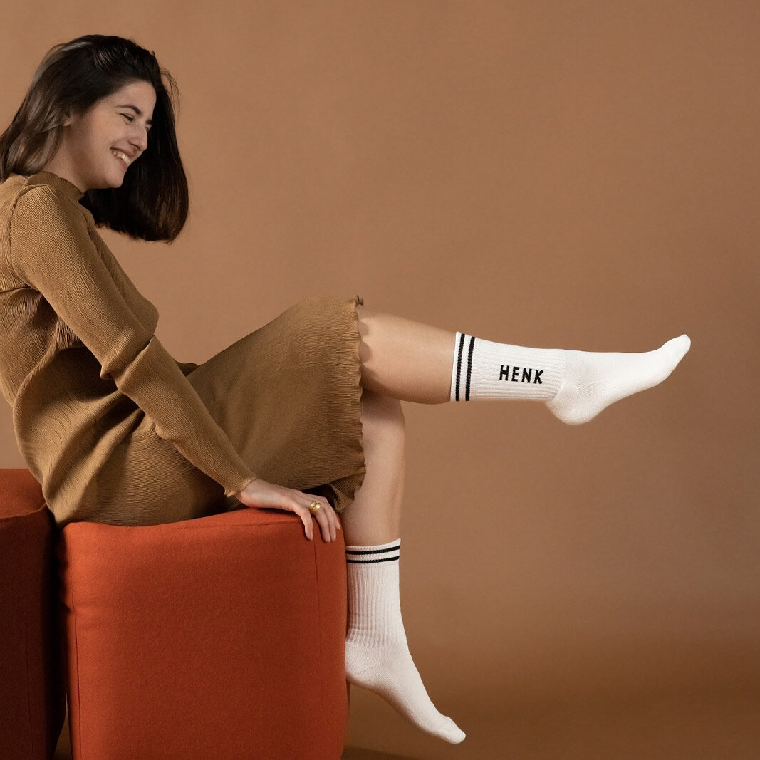 Socks | White | Studio HENK | 