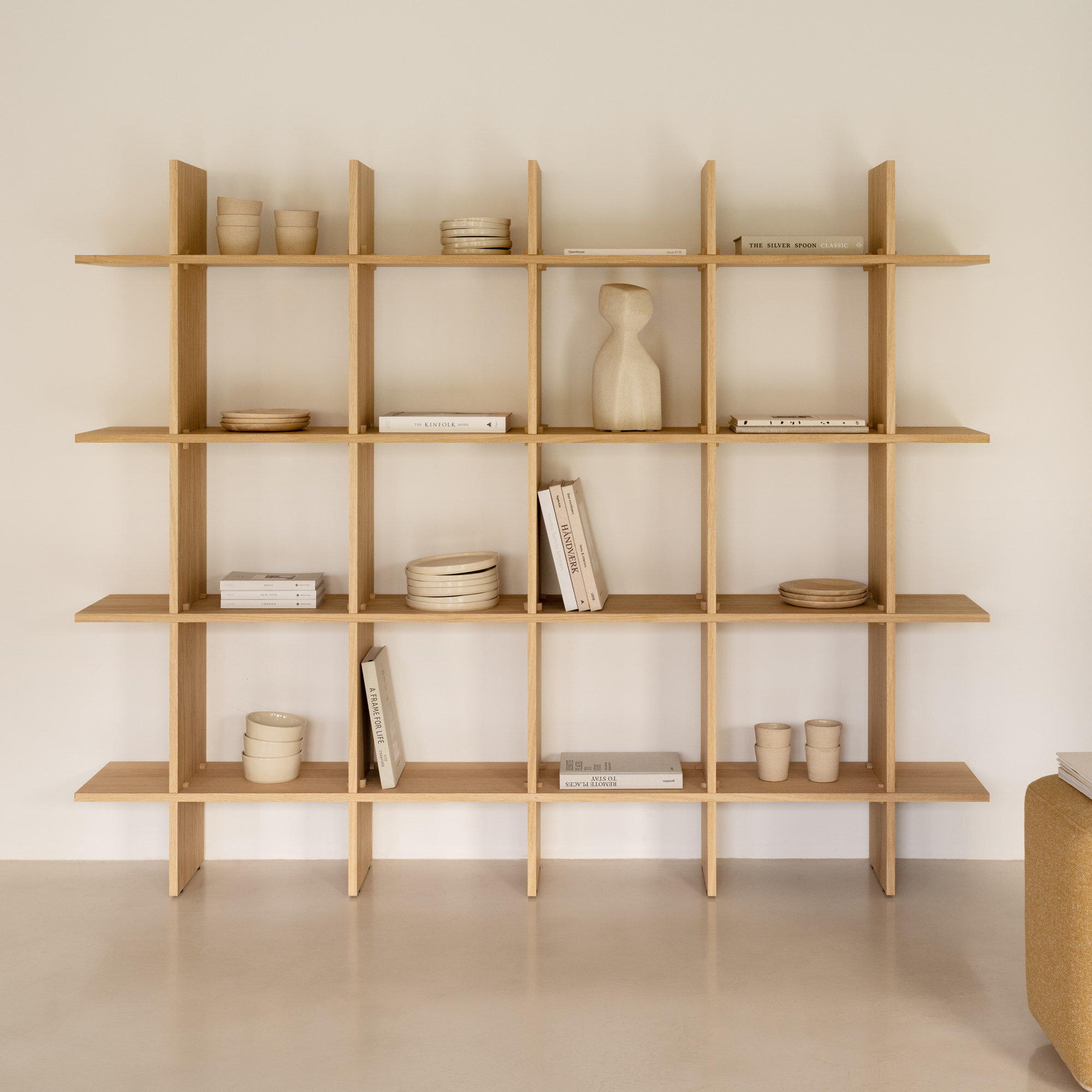 Design cabinet | Column Cabinet 54 Eiken natural light | Studio HENK | 