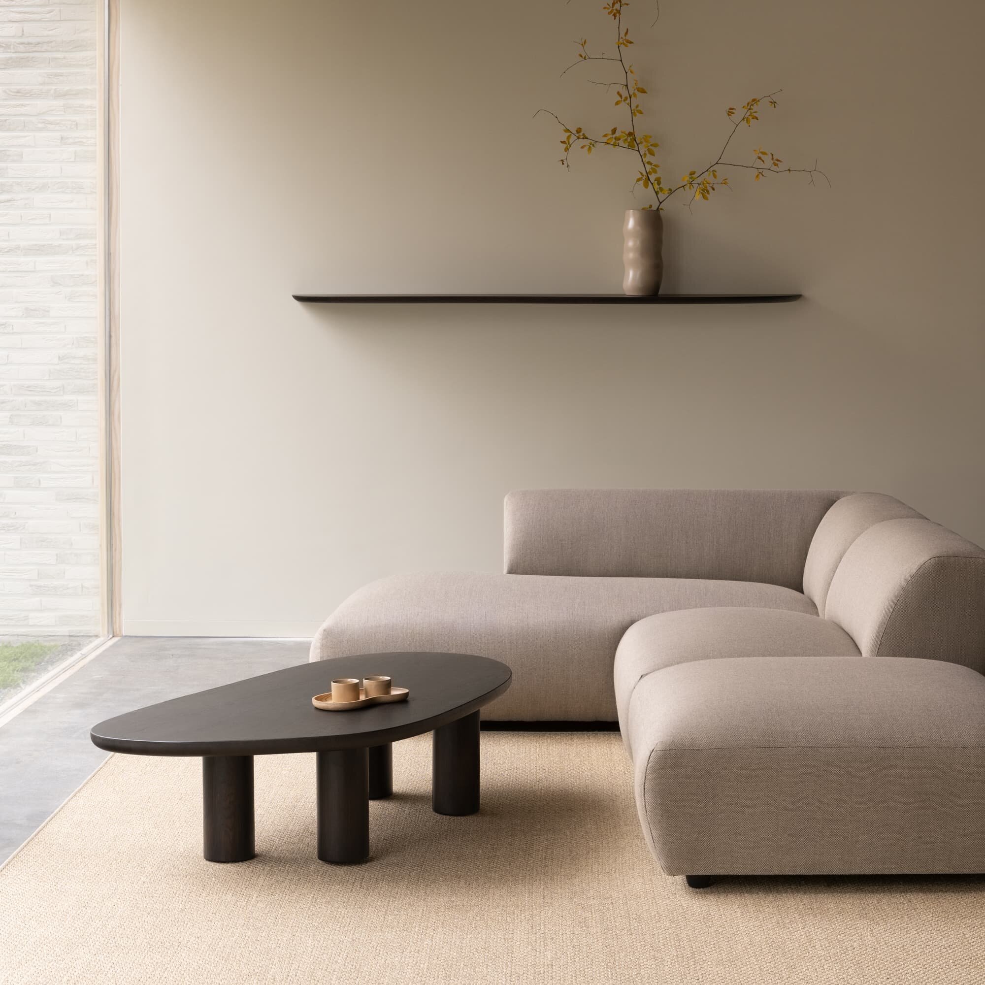 Design Coffee Table | Blob Coffee Table Walnut naturel lacquer | Walnut naturel lacquer | Studio HENK | 